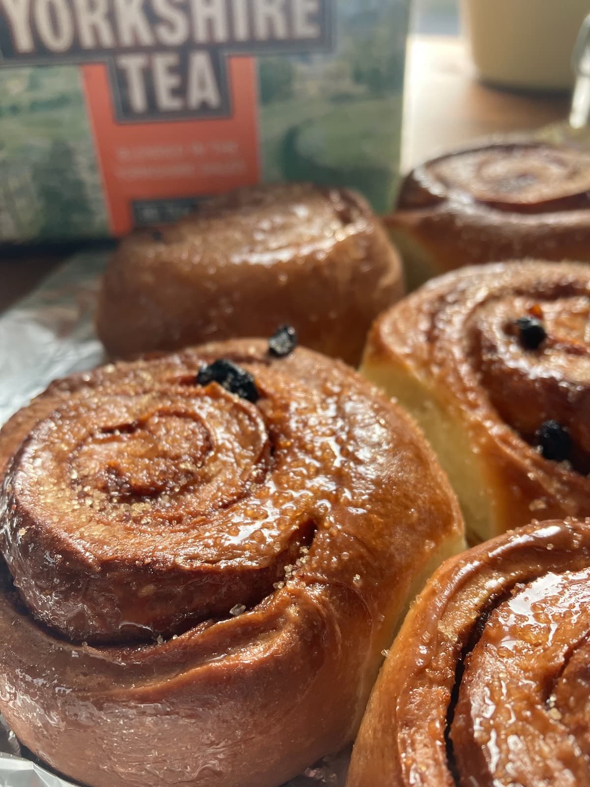 Vegan cinnamon swirls