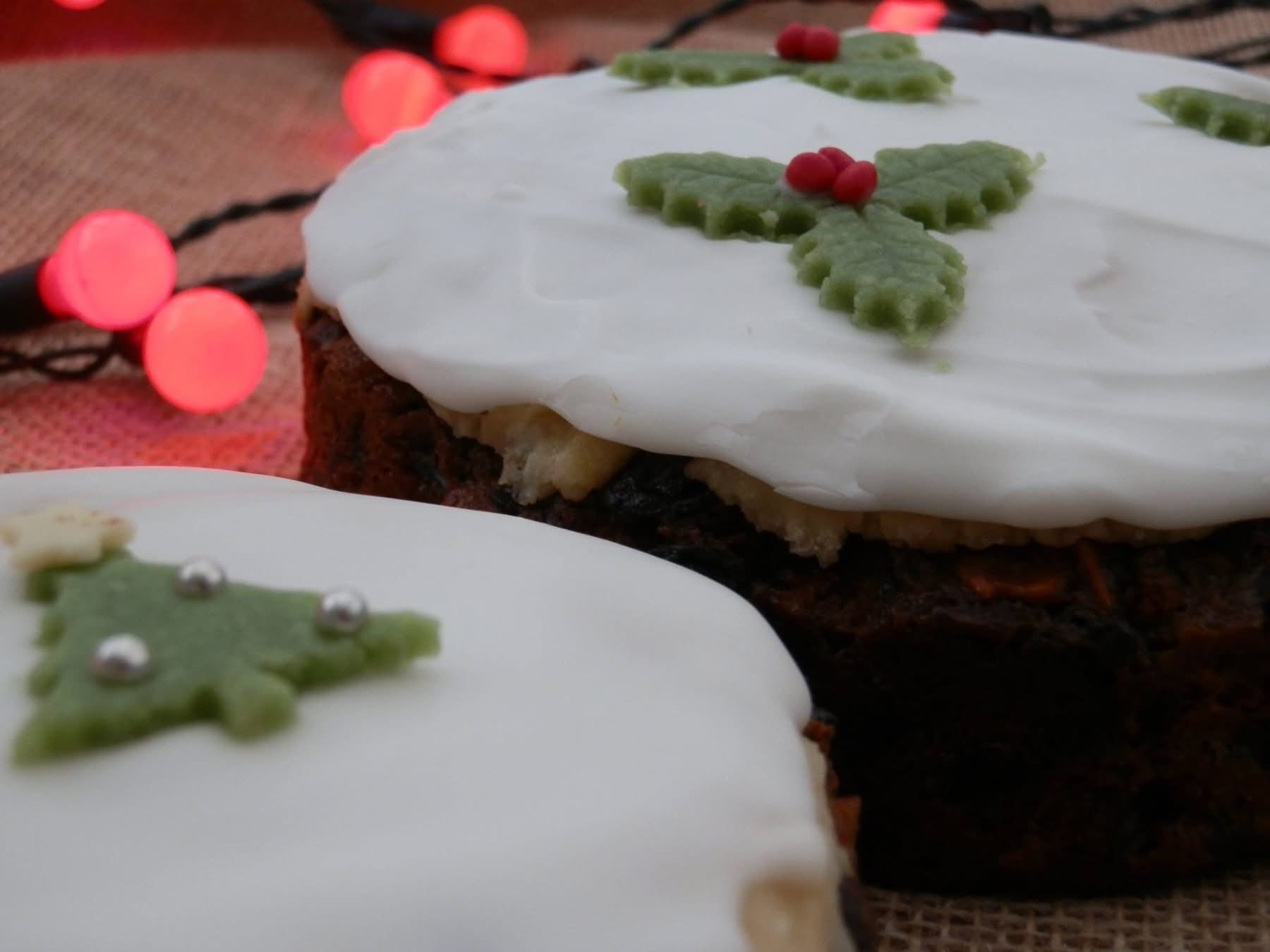 Christmas Cake family size