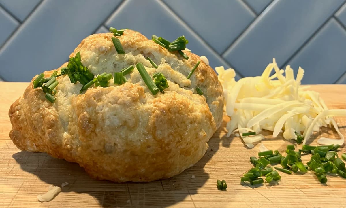 Cheese and Chive Scones