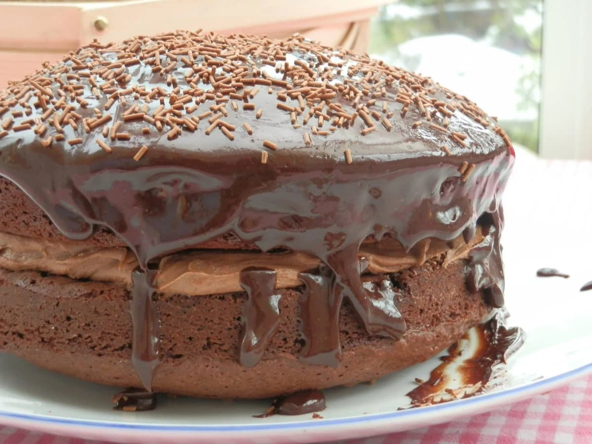 Chocolate Fudge Cake (slice)