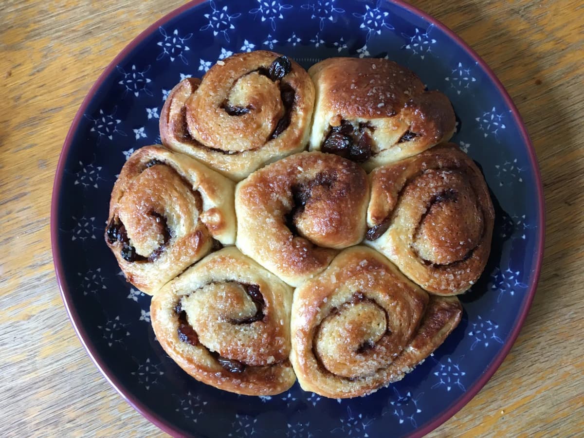 Cinnamon Swirls (whole round of 7)