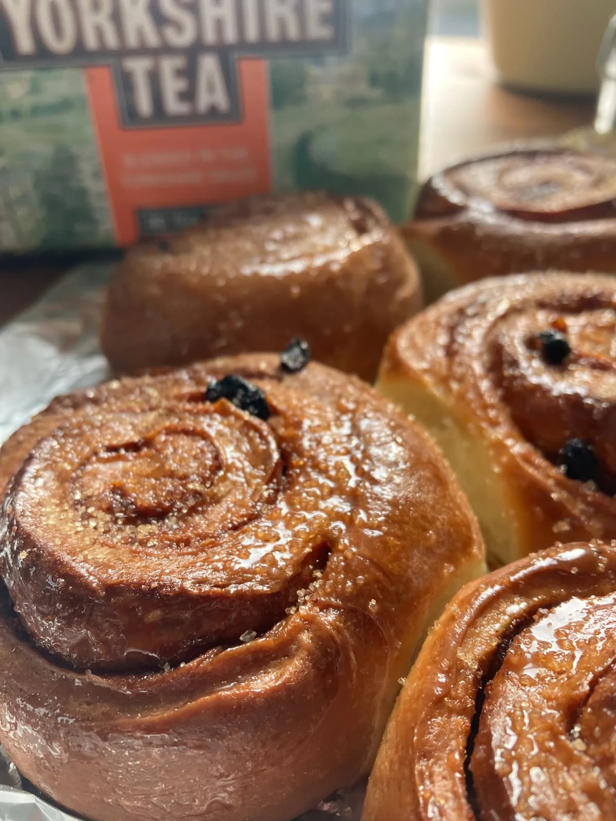 Vegan cinnamon swirls
