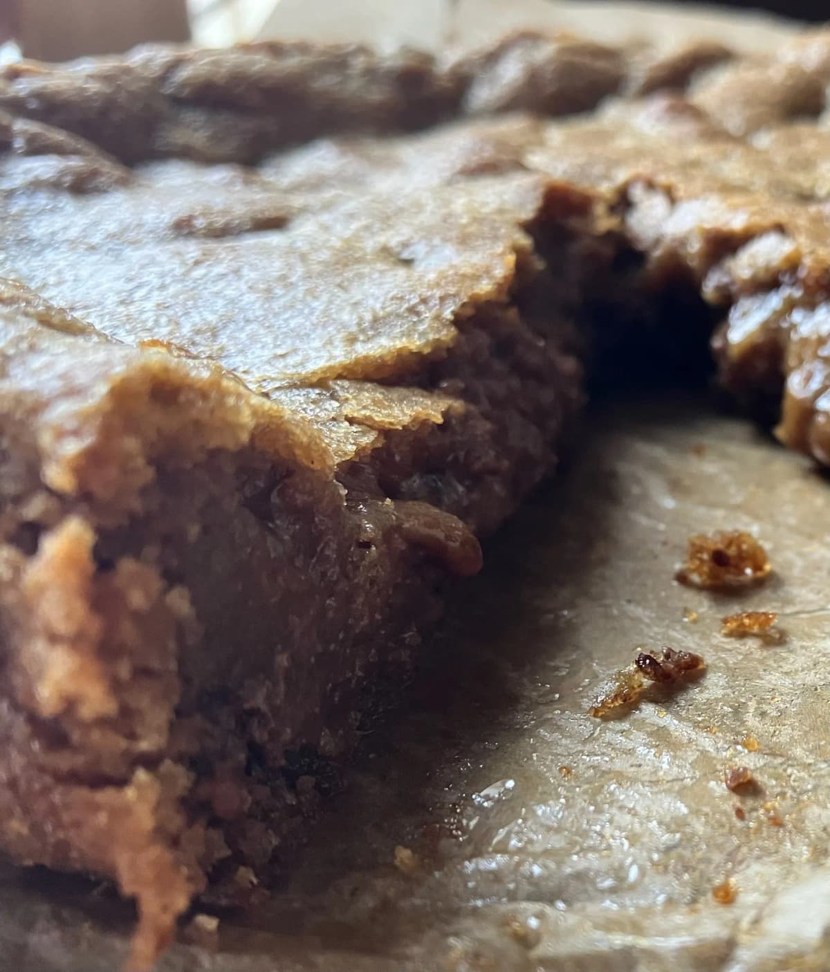 Pizza cookie dough slices