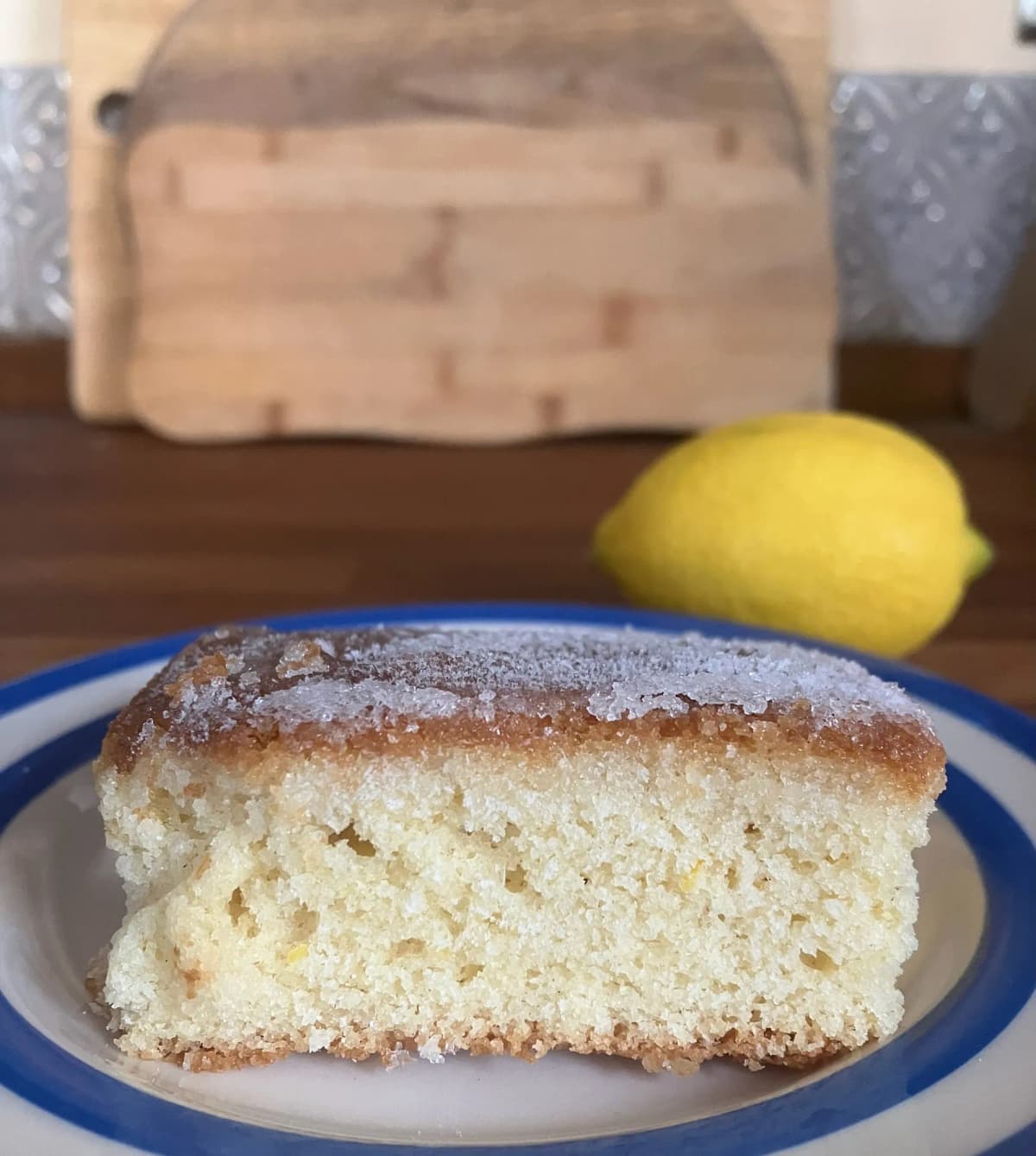 Lemon Drizzle square